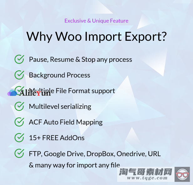 Woo Import Export 5.4.3 商店数据导入导出插件